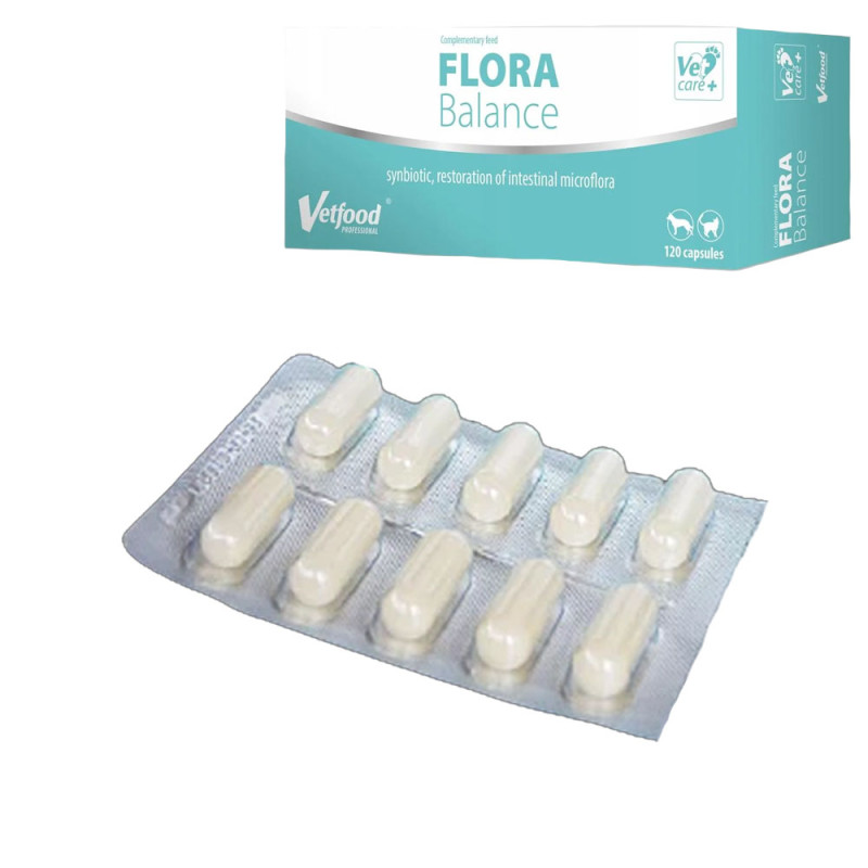 Vetfood Flora Balance 1 blister (10 kapsułek)