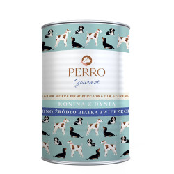 Perro Gourmet Junior Konina z dynią 400g