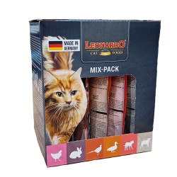 Leonardo Mix pack 6x85g karma mokra dla kota