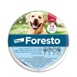 Elanco Foresto Obroża przeciw pchłom i kleszczom dla psów powyżej 8 kg