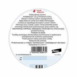 Elanco Foresto Obroża przeciw pchłom i kleszczom dla psów i kotów poniżej 8 kg