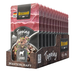 Belcando Mastercraft Topping Polewa do suchej karmy dla psów jagnięcina z groszkiem 100g