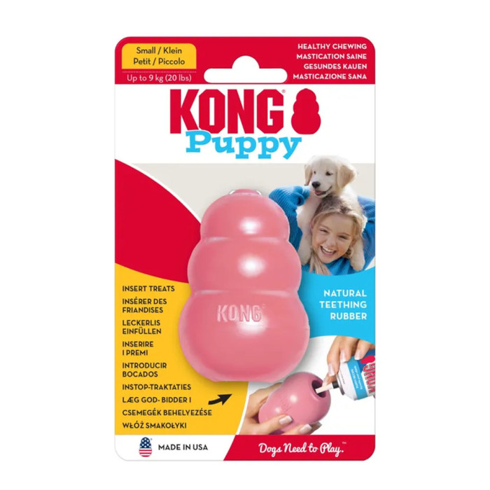 Kong Puppy rozmiar S różowy