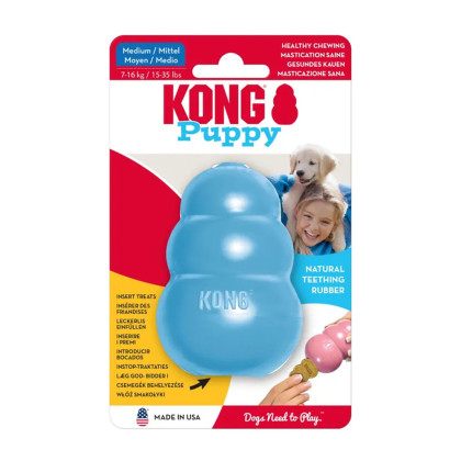 Kong Puppy rozmiar M niebieski