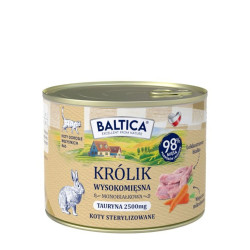 Baltica Królik karma mokra dla kota 185g