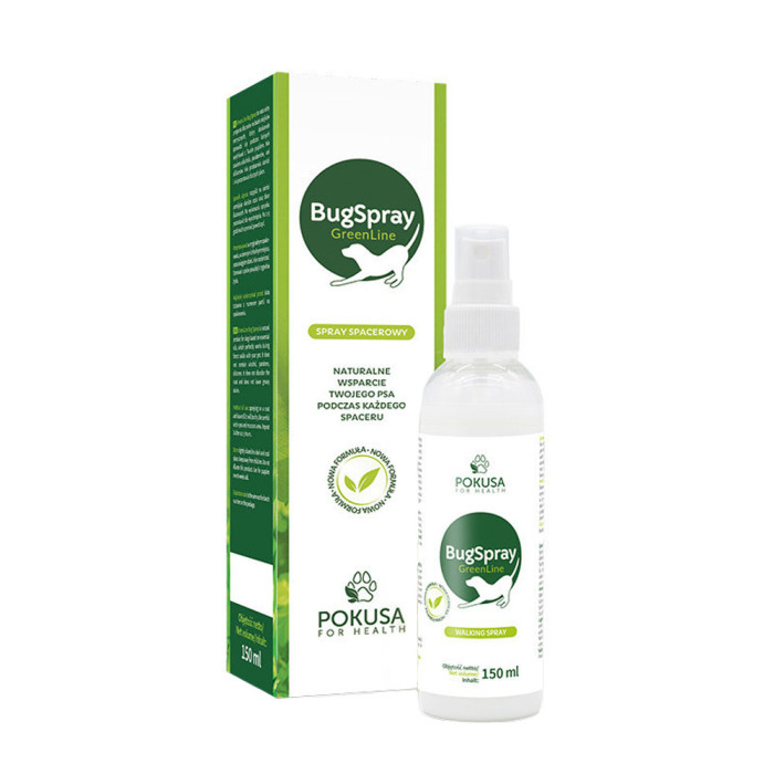 Pokusa GreenLine Spray spacerowy dla psów 150ml