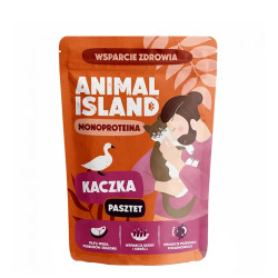 Animal Island Monoproteinowa Kaczka mokra karma dla kota 100g