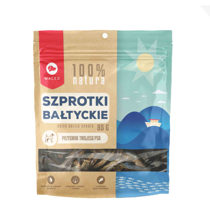 Maced Szprotka Bałtycka 100% naturalna 85g