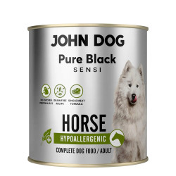 John Dog Pure Black Sensi Hypoallergenic Konina pies 800g
