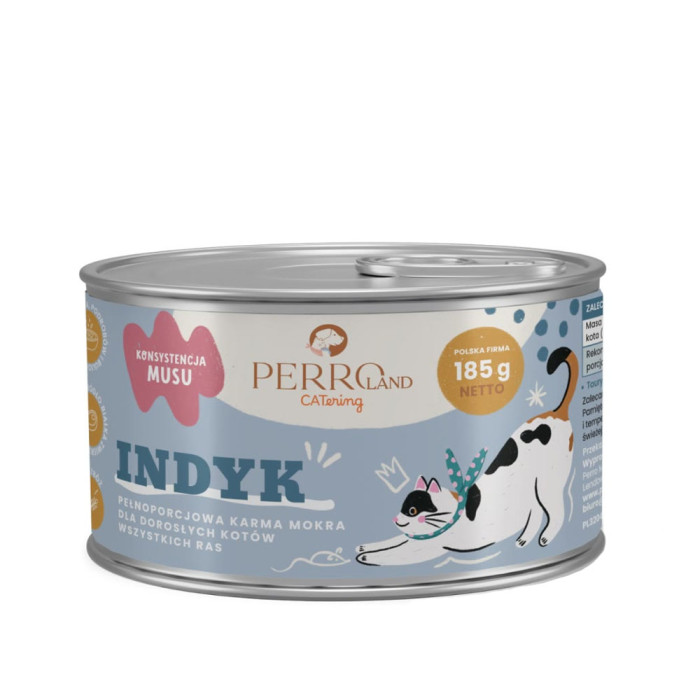 Perro CATering  INDYK 185g - karma mokra dla kota