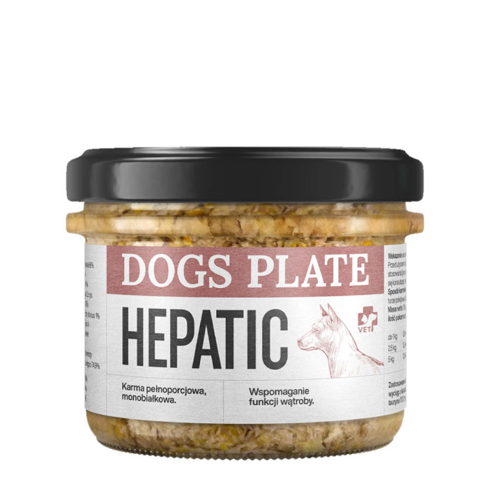 Dogs Plate Vet Hepatic 180g