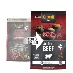 Belcando Adult GF Beef Sucha karma bezzbożowa wołowina 4 kg dla psów XS-XL