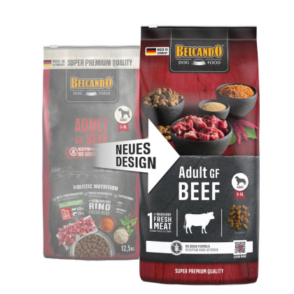 Belcando Adult GF Beef Sucha karma bezzbożowa wołowina 12,5 kg dla psów XS-XL
