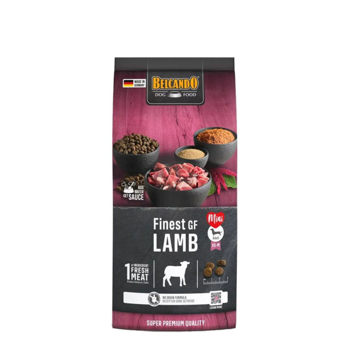 Belcando Finest GF Lamb jagnięcina dla psów dorosłych ras S-M 1 kg