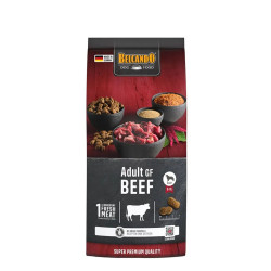 Belcando Adult GF Beef Sucha karma bezzbożowa wołowina 1kg dla psów XS-XL