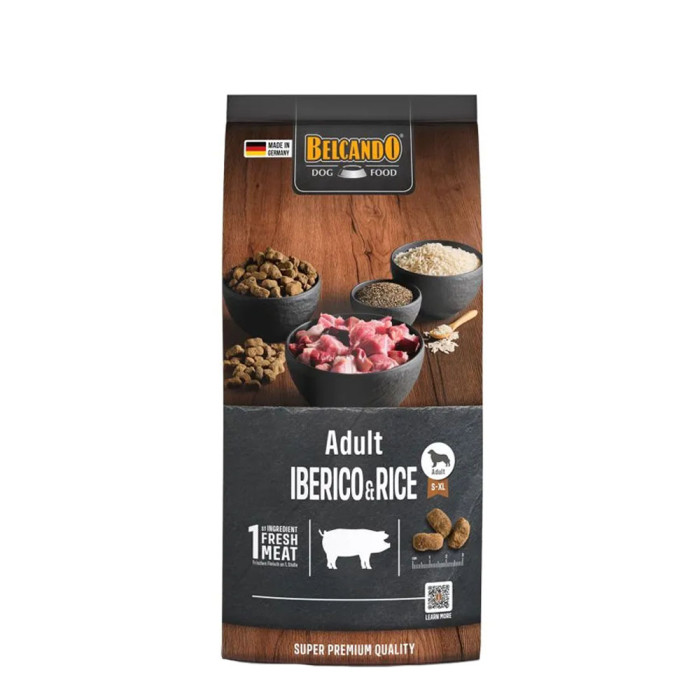 Belcando Adult Iberico & Rice Sucha karma 1 kg dla psów wieprzowina iberyjska M-XL