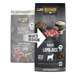 Belcando Adult Lamb & Rice Sucha karma 12,5 kg dla psów wrażliwych o normalnej aktywności M-XL