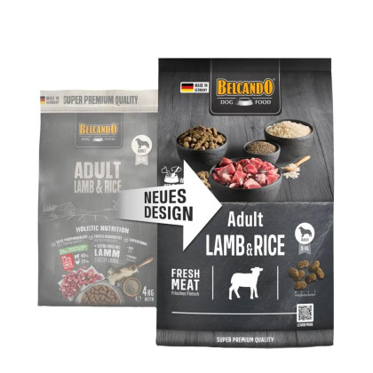 Belcando Adult Lamb & Rice Sucha karma 4 kg dla psów wrażliwych M-XL