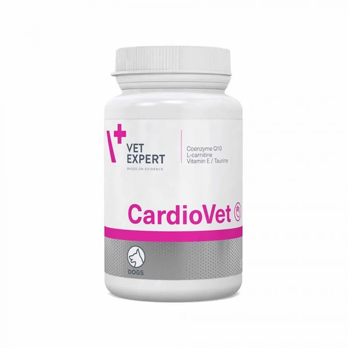 VetExpert Cardiovet Preparat na niewydolność mięśnia sercowego dla psów 90 tabletek