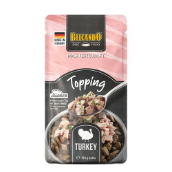 Belcando Mastercraft Topping Polewa do suchej karmy dla psów indyk z pietruszką 100g