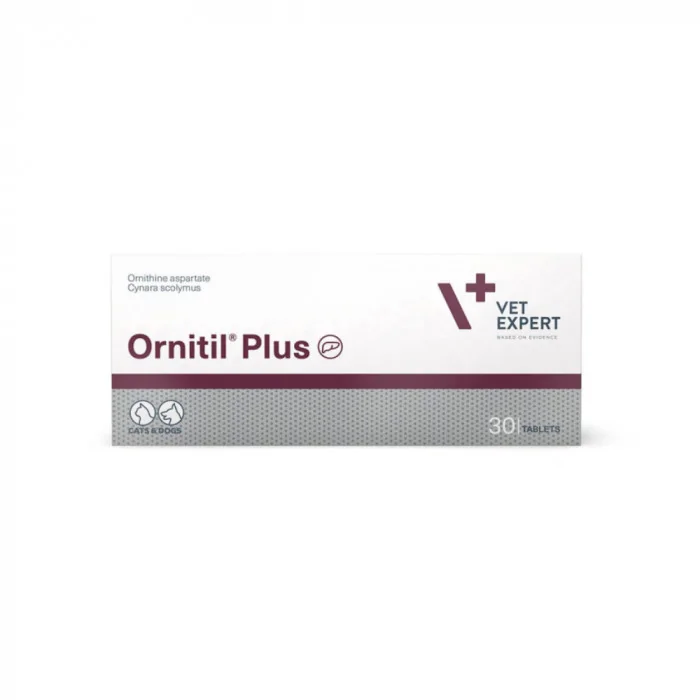 VetExpert Ornitil Plus Preparat na wątrobę dla psów i kotów 30 tabletek
