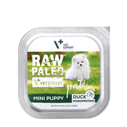 Raw Paleo Pate Mini mokra karma dla szczeniąt Kaczka 150g