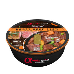 Alpha Spirit Karma mokra dla psa Real Food Gulasz Wołowina 280g