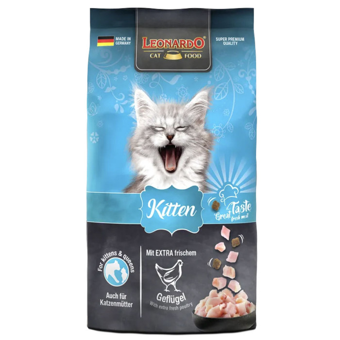 Leonardo Kitten Sucha karma dla kociąt do pierwszego roku życia 300g