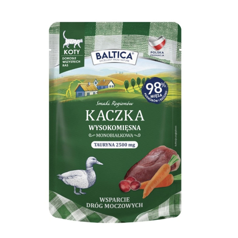 Baltica KOT Kaczka 100g saszetka