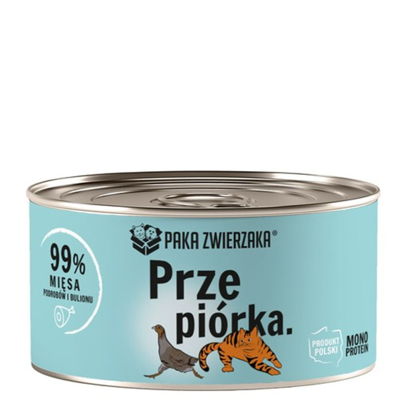 Paka Zwierzaka KOT Przepiórka 200g karma mokra