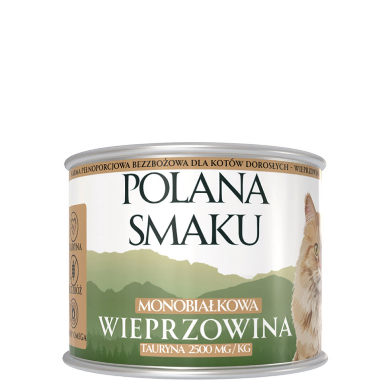 Polana Smaku Wieprzowina 200g karma dla kota