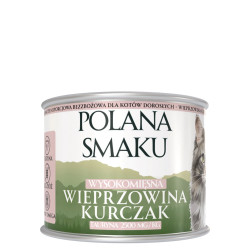 Polana Smaku Wieprzowina i Kurczak 200g karma dla kota