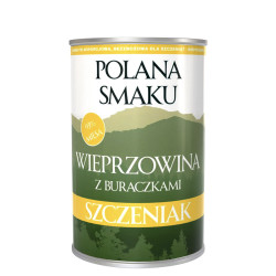 Polana Smaku Junior Wieprzowina 400g dla szczeniaka