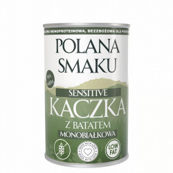 Polana Smaku Kaczka z batatami 400g dla psa