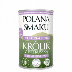 Polana Smaku Królik z pietruszką 400g dla psa