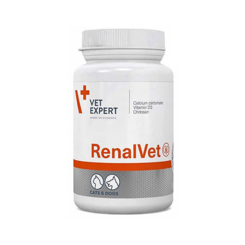 VetExpert Renalvet Preparat na nerki dla psów i kotów 60 kapsułek