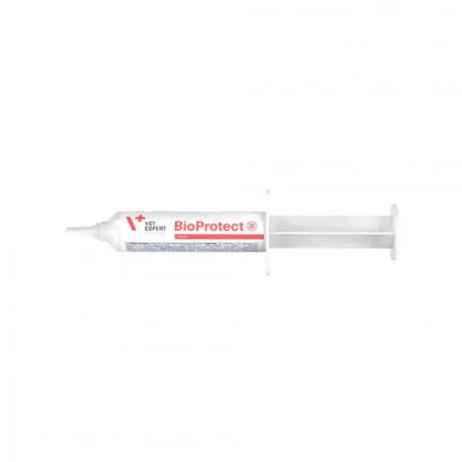 VetExpert Bioprotect Pasta na biegunkę dla psów i kotów Posiada kompleksowe działanie pochłaniające 15ml