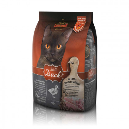 Leonardo Adult Duck Sucha karma dla kotów kaczka i ryż produkt 400g