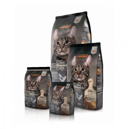 Leonardo Adult Complete 32/16 Sucha karma dla kotów o niskiej aktywności zawiera tłuszcze omega-3 produkt 400g