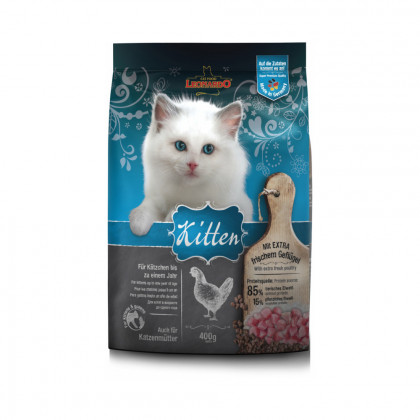 Leonardo Kitten Sucha karma dla kociąt do pierwszego roku życia z drobiem produkt  2kg