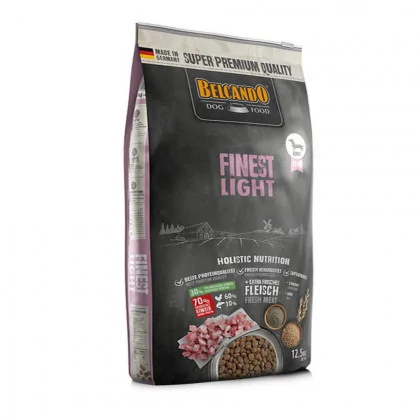 Belcando Finest Light sucha karma w worku 4 kg dla psów z nadwagą dla psów ras małych i średnich