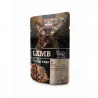 Leonardo Mokra karma dla kotów jagnięcina z szarpaną wołowiną 70g