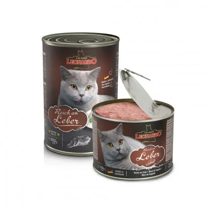 Leonardo Quality Selection Mokra karma dla kot贸w bogata w w膮tr贸bk臋, wysoka jako艣膰 mi臋sa produkt 400g