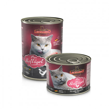 Leonardo Quality Selection  karma mokra  dla kotów drób produkt  200g