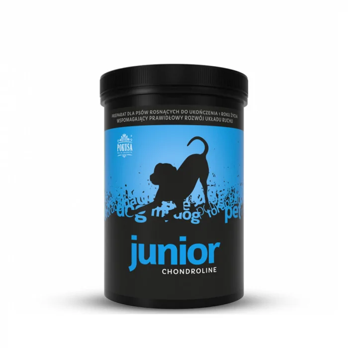 Pokusa ChondroLine Junior Preparat dla szczeniąt na stawy Polecany dla ras szybkorosnących produkt 350g