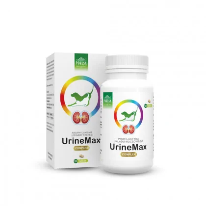 Pokusa GreenLine Urinemax Preparat na uk艂ad moczowy dla ps贸w i kot贸w produkt 120 tabletek